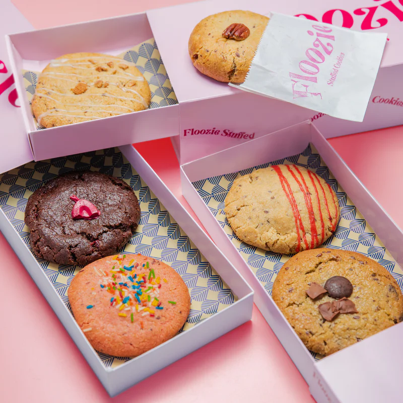 Floozie Stuffed Cookies box