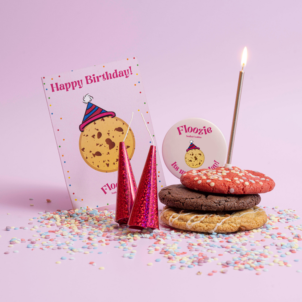 Floozie Birthday Cookie Box